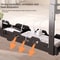 Telescopic Under Desk Cable Management Tray No Drill Wire Organizer Rack 7