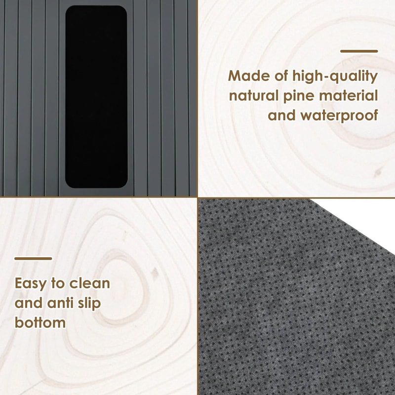 Wood Sofa Arm Tray Folding Couch Arm Table With Non Slip Base 13