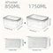 Fridge Food Storage Containers With Strainer Fresh Produce Organizer Set 1