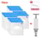 Reusable Vacuum Sealing Food Bags With Air Valve Pump Fresh Keeping Storage Set 6