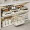 Pull Out Spice Rack Organizer Metal Sliding Cabinet Storage Drawer 9