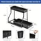 Multi Layer Pull Out Storage Rack Sliding Cabinet Organizer For Kitchen And Bathroom 7
