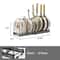 Adjustable Multi Layer Pot And Dish Drying Rack Retractable Kitchen Organizer 3
