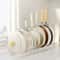 Adjustable Multi Layer Pot And Dish Drying Rack Retractable Kitchen Organizer 9