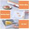 Magnetic Plastic Wrap Dispenser With Cutter Kitchen Foil And Film Organizer 15