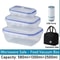 Vacuum Food Storage Container Airtight Fridge Organizer Microwave Safe Box 0