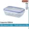 Vacuum Food Storage Container Airtight Fridge Organizer Microwave Safe Box 6