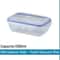 Vacuum Food Storage Container Airtight Fridge Organizer Microwave Safe Box 3