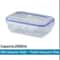 Vacuum Food Storage Container Airtight Fridge Organizer Microwave Safe Box 4