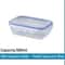 Vacuum Food Storage Container Airtight Fridge Organizer Microwave Safe Box 2