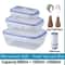 Vacuum Food Storage Container Airtight Fridge Organizer Microwave Safe Box 14