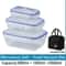 Vacuum Food Storage Container Airtight Fridge Organizer Microwave Safe Box 12