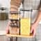 5 Piece Airtight Kitchen Storage Containers Stackable Grain Organizer Set 18