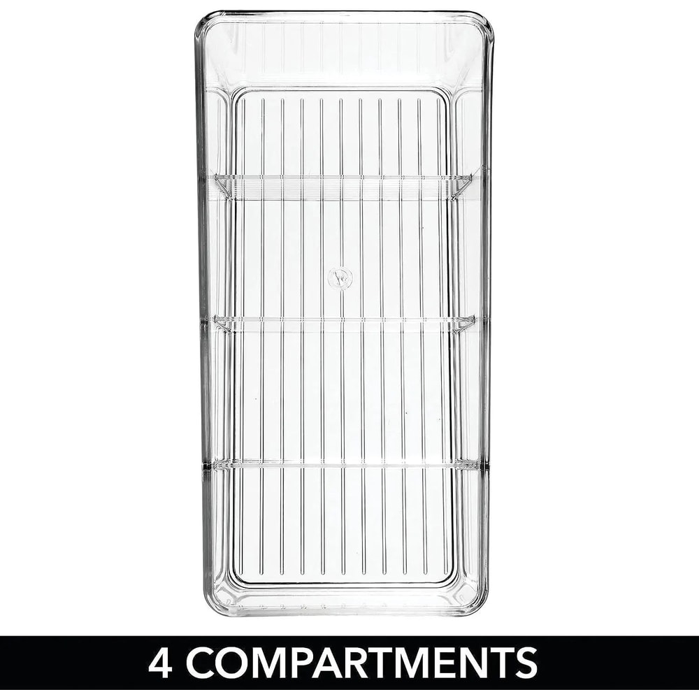 4 Layer Transparent Pantry Organizer Food Storage Container Rack 2