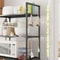 Multilayer Kitchen Storage Shelf Microwave Oven Rack Organizer 6