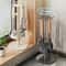 Rotating Kitchen Utensil Holder With Hooks Countertop Organizer Stand 3