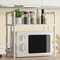 Microwave Oven Storage Rack Countertop Kitchen Organizer Shelf 0