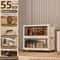 Foldable Storage Cabinet Large Capacity Dustproof Wardrobe Organizer 8
