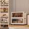 Foldable Storage Cabinet Large Capacity Dustproof Wardrobe Organizer 8