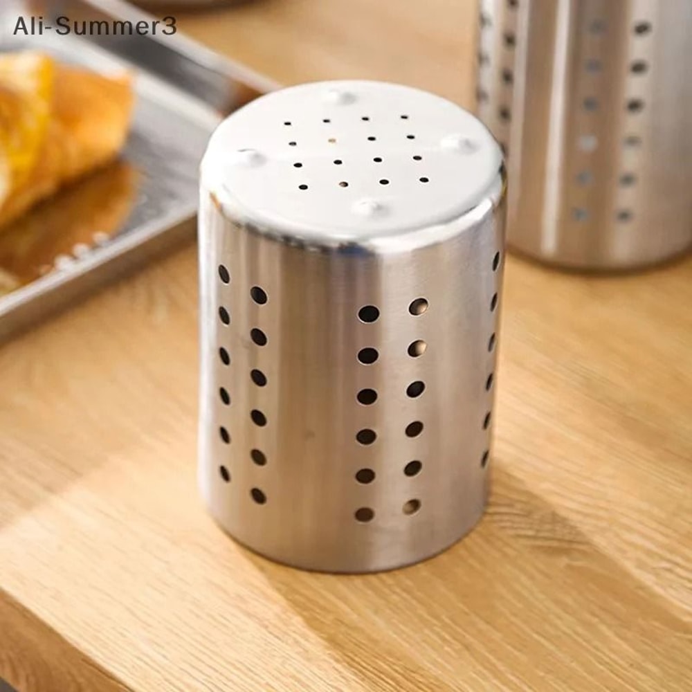 Stainless Steel Cutlery Holder Utensil Drainer Organizer Basket 4