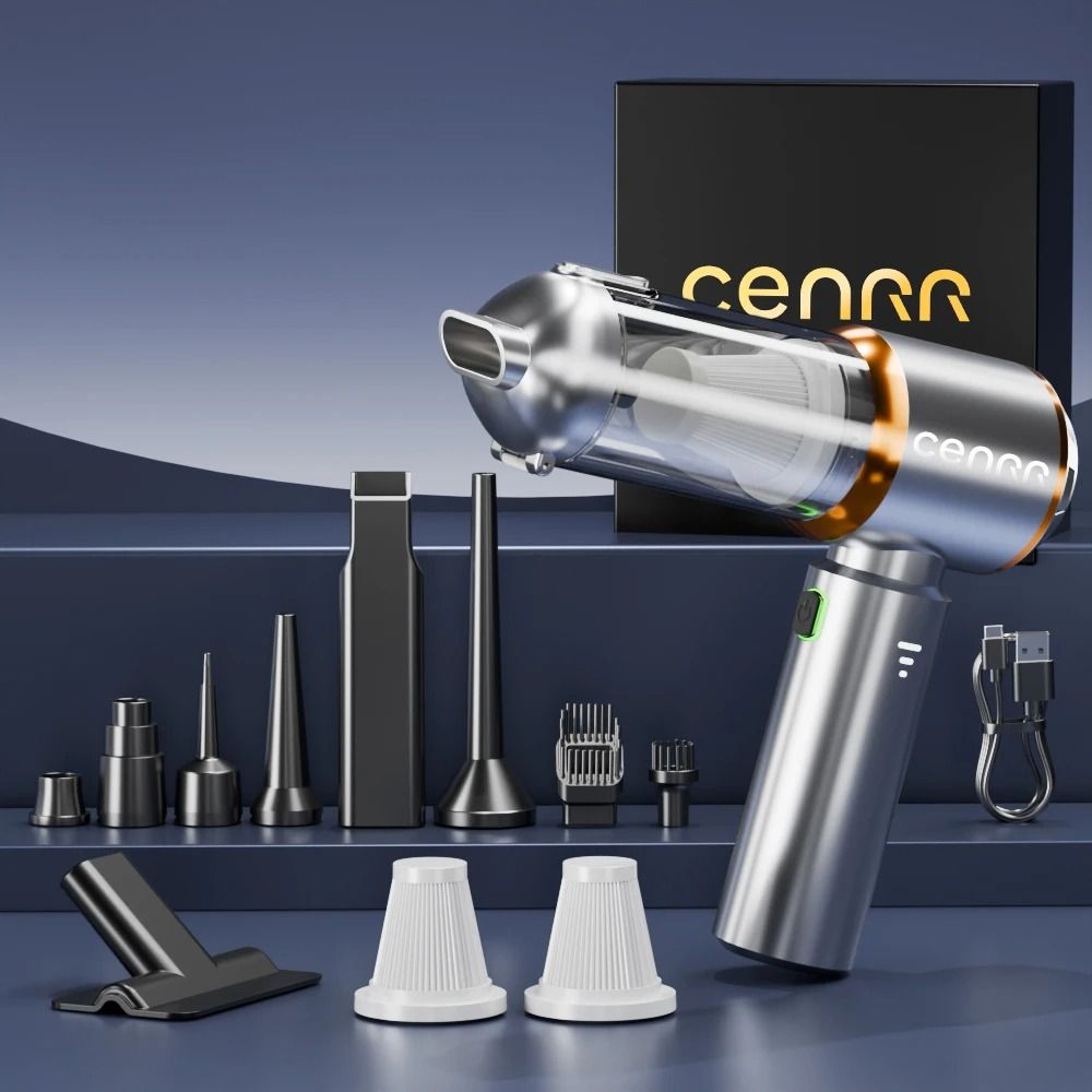 Mini Cordless Car Vacuum Cleaner Powerful Handheld Blower Cleaner 3