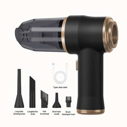 CleanMax Cordless Car Vacuum Cleaner Portable Pet Hair Remover