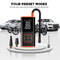 AirGo Portable Tire Inflator Compact Car Air Compressor Pump 5