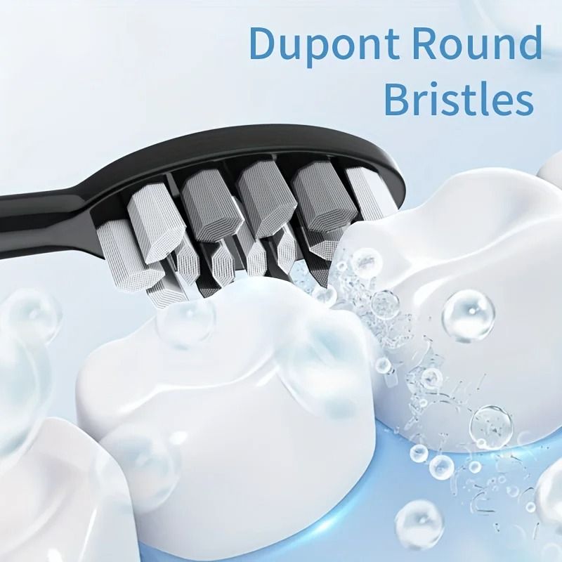 CleanSmile Electric Toothbrush Rotary Rechargeable With 10 Brush Heads 4