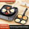 QuickFlip 4 Hole Omelette Pan Nonstick Egg Frying Pan 6