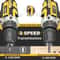 PowerPro 20V Cordless Drill Kit Home Repair Tool Set 2