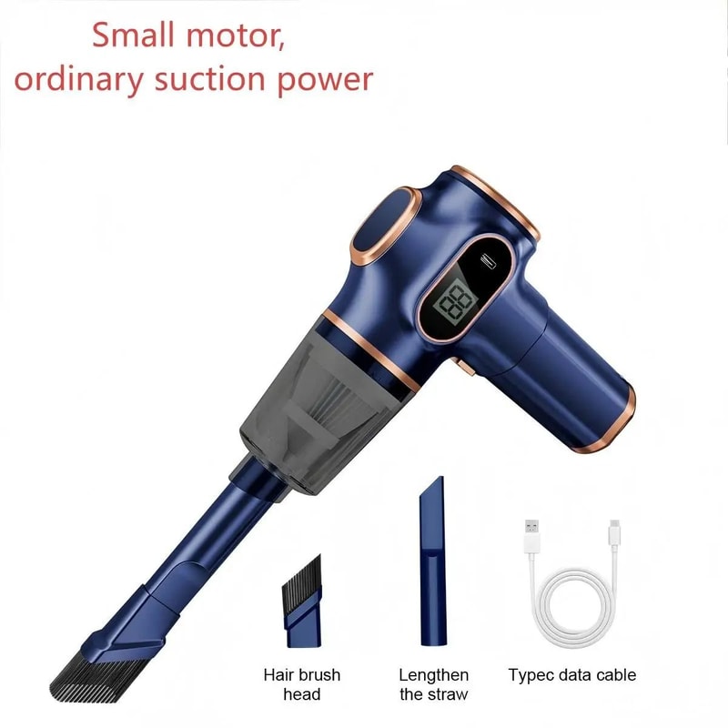 TurboClean Cordless Handheld Vacuum High Power Portable Cleaner 6
