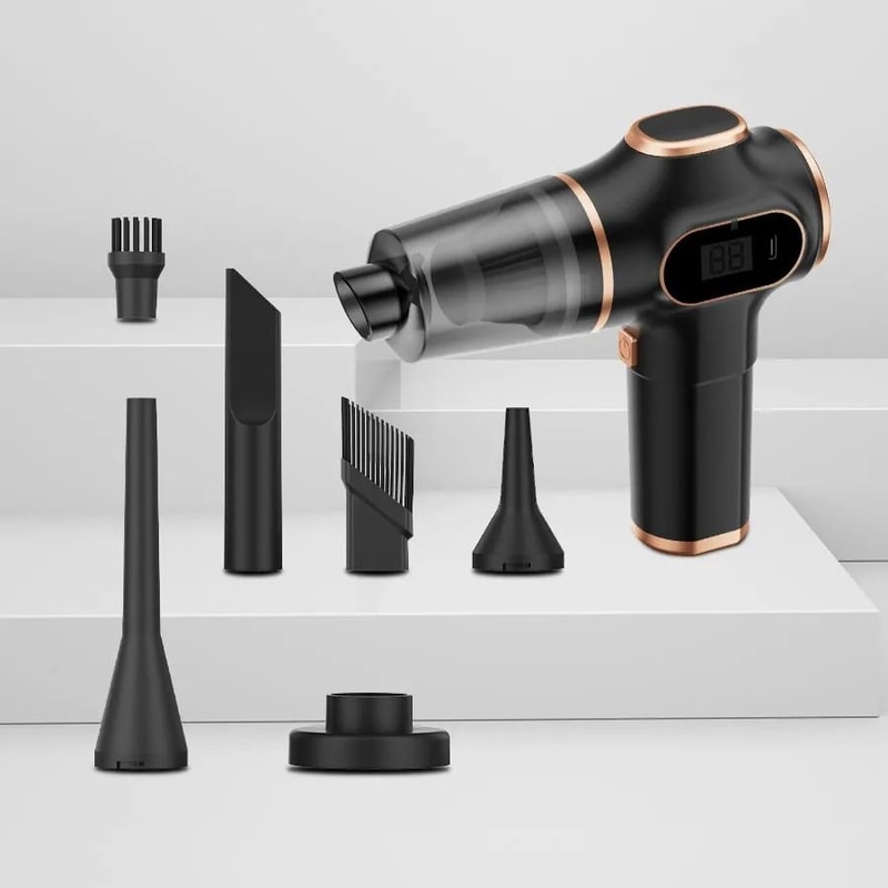 TurboClean Cordless Handheld Vacuum High Power Portable Cleaner 7