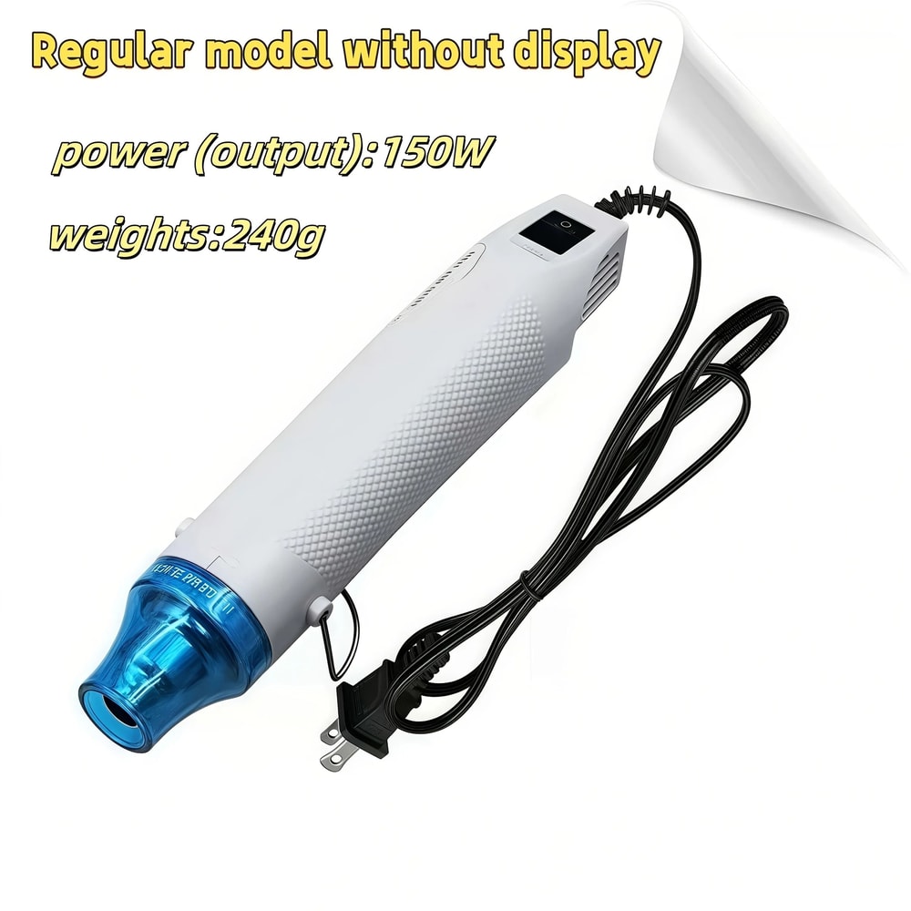 HeatPro 300W Mini Heat Gun Handheld Hot Air Tool For DIY Crafts 2