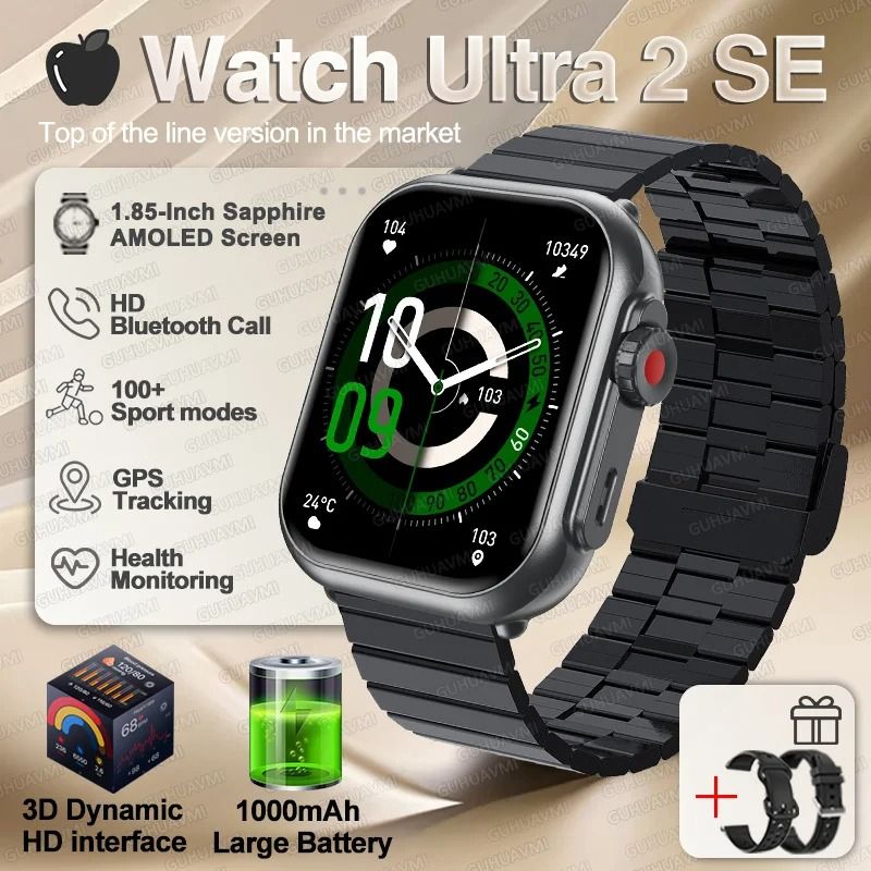 UltraSync AMOLED Smart Watch GPS Bluetooth Call Waterproof Fitness Watch 14