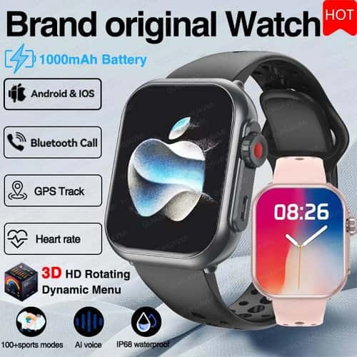 UltraSync AMOLED Smart Watch GPS Bluetooth Call Waterproof Fitness Watch
