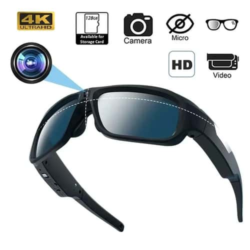 4K Camera Glasses Video Recording Sunglasses for Outdoor Sports and Cycling