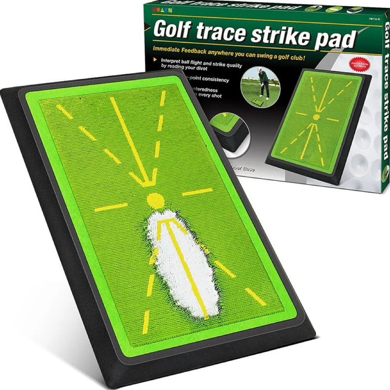 Golf Training Mat Swing Path Trainer Strike Feedback Practice Mat 6
