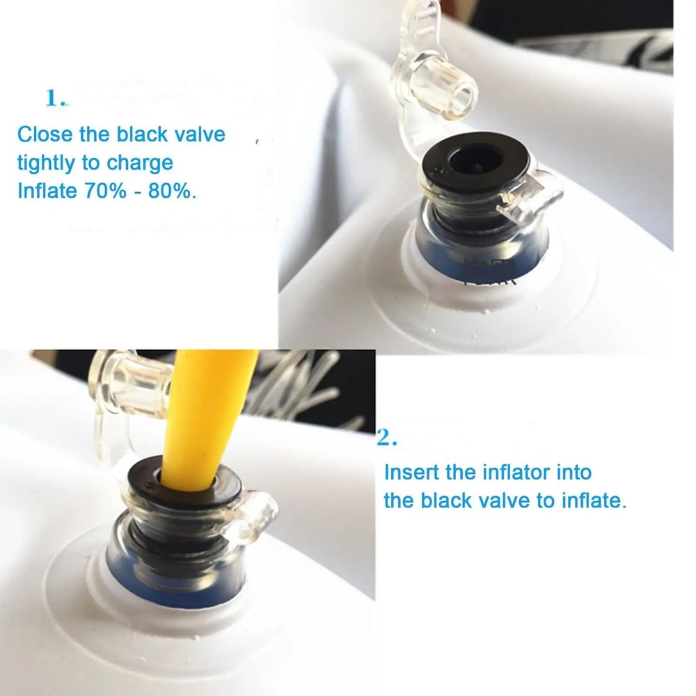 Face Down Pillow Inflatable Post Eye Surgery Recovery Pillow 2