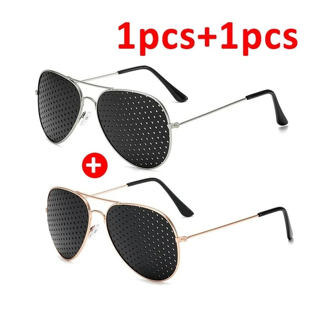 Pinhole Glasses Vision Training Eye Protection Anti Fatigue Glasses 9