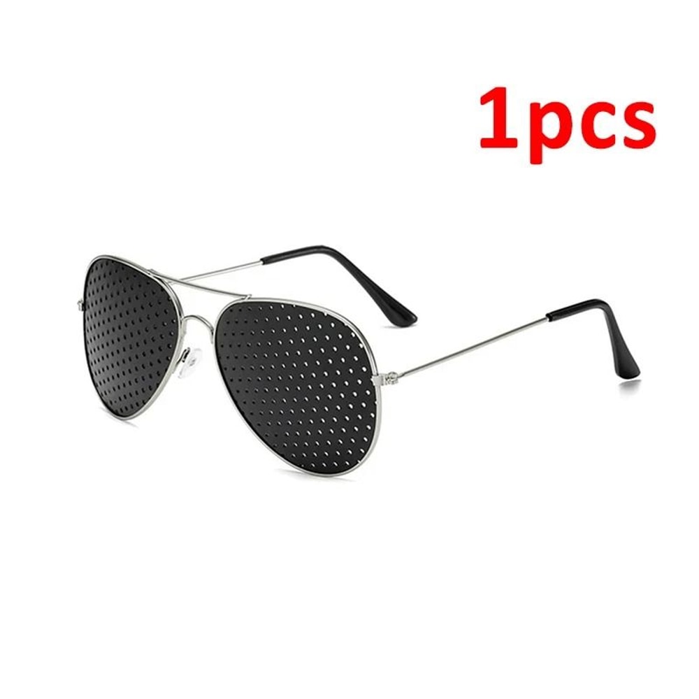 Pinhole Glasses Vision Training Eye Protection Anti Fatigue Glasses 2