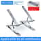 Adjustable Aluminum Laptop Stand Foldable Laptop Cooling Stand Portable Holder 4