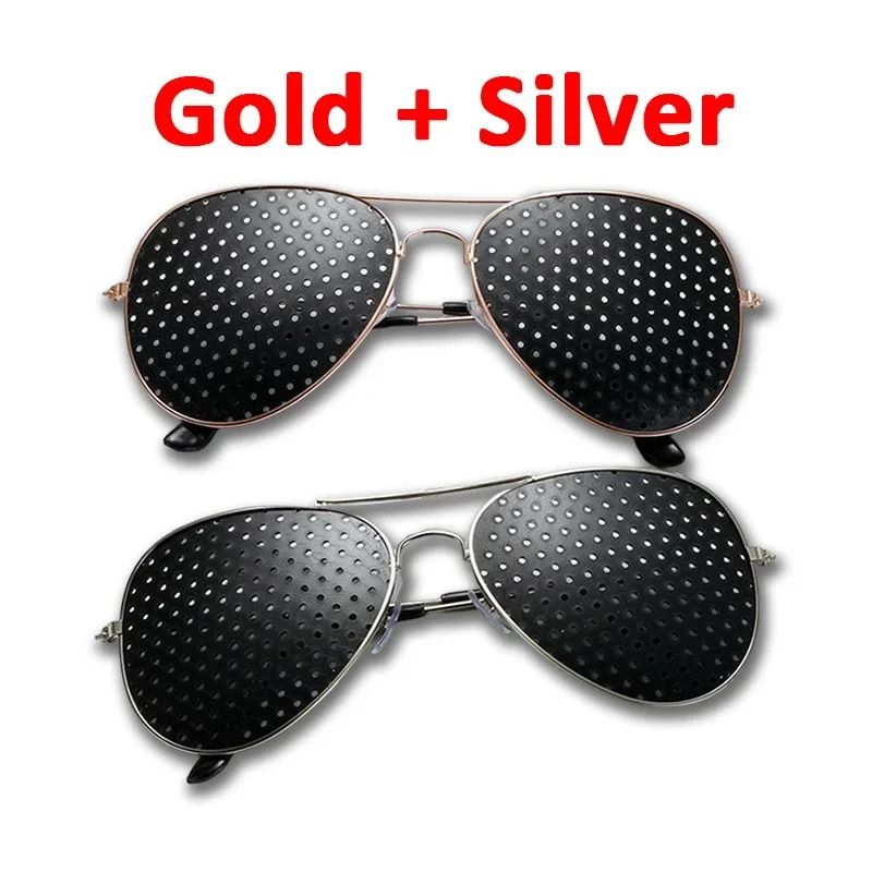 Pinhole Glasses Vision Care Eye Protection Anti Fatigue Glasses 5