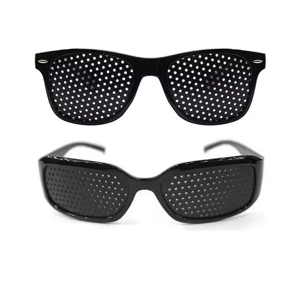 Unisex Pinhole Vision Glasses For Eye Strain Relief And Focus Training 6