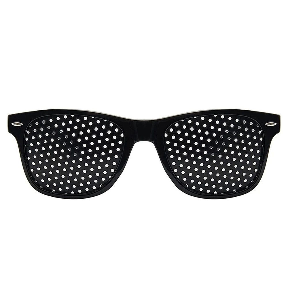 Unisex Pinhole Vision Glasses For Eye Strain Relief And Focus Training 3