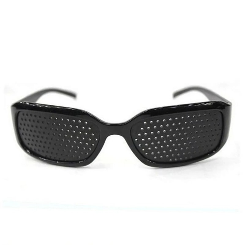 Unisex Pinhole Vision Glasses For Eye Strain Relief And Focus Training 4