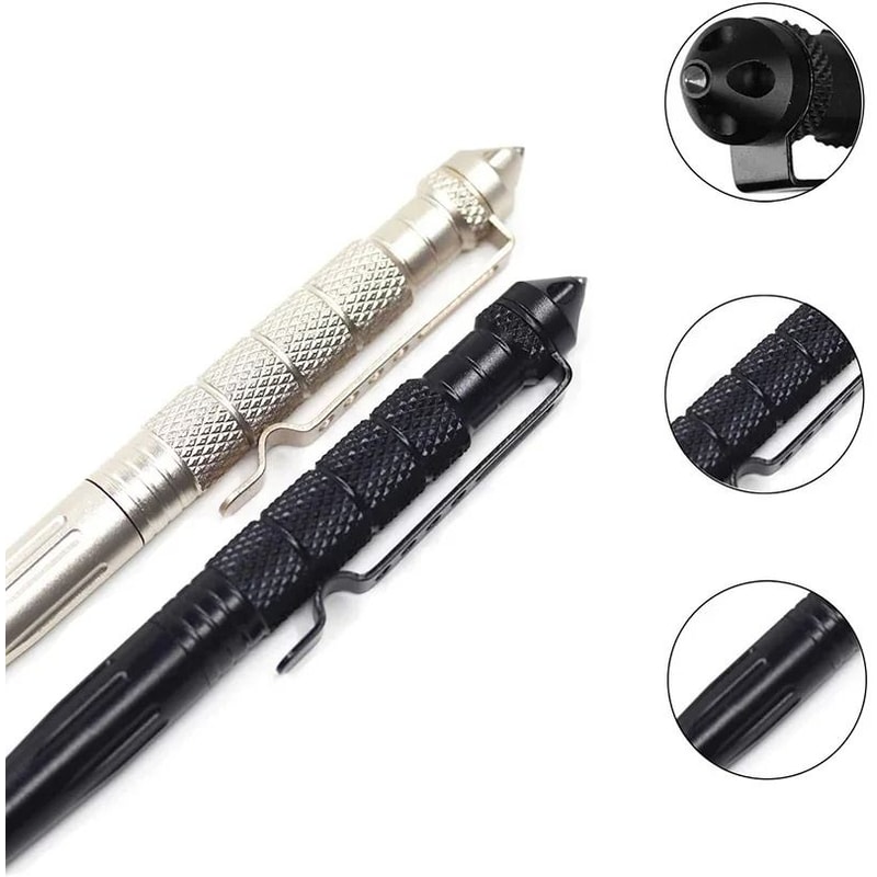 Multifunction Tactical Pen Durable Metal Writing Tool For Outdoor And Emergency Use 14