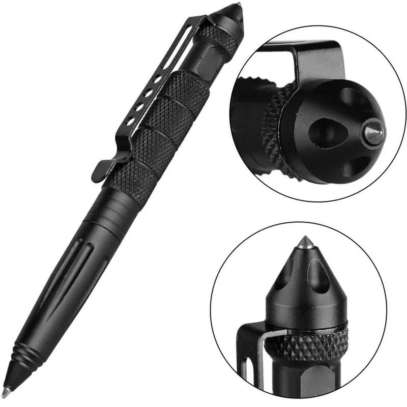 Multifunction Tactical Pen Durable Metal Writing Tool For Outdoor And Emergency Use 17