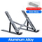 Adjustable Aluminum Laptop Stand Foldable Cooling Stand For Desk And Travel 1