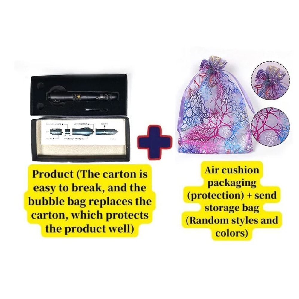 Multifunction Tactical Pen With Spinner Stress Relief And LED Light 6