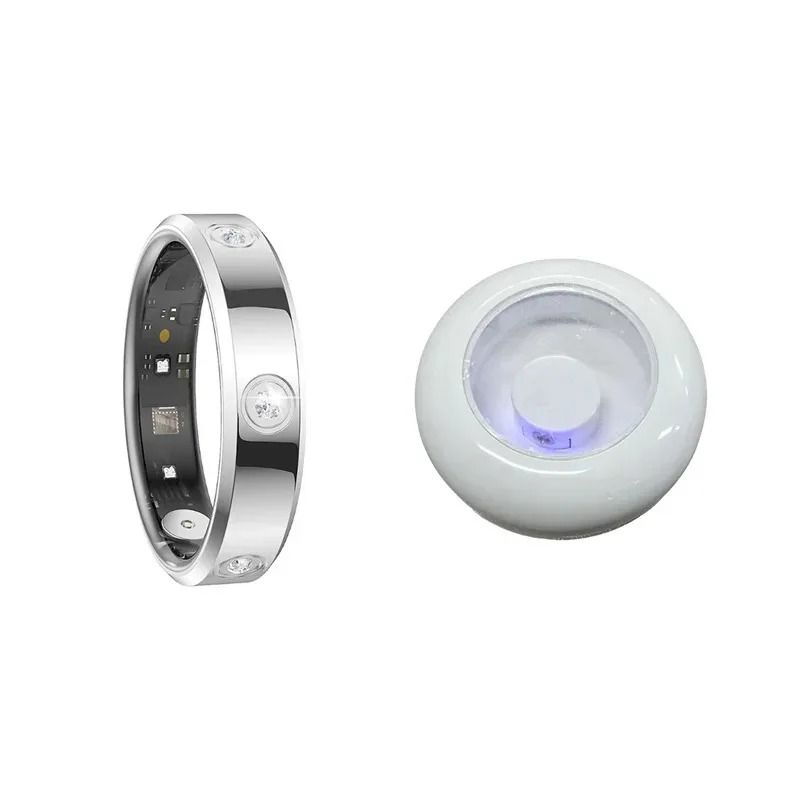 Slim Smart Ring Health Monitor With Heart Rate Sleep Tracking Waterproof Design 4